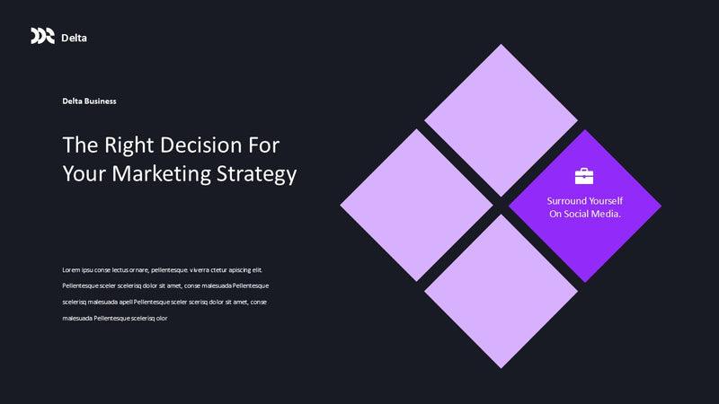 DELTA - Pitch Deck Powerpoint