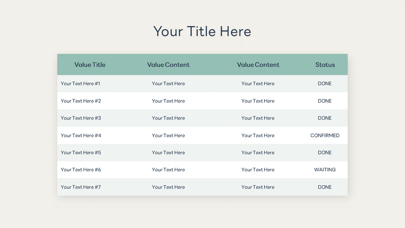 Marketing Dashboard - Powerpoint