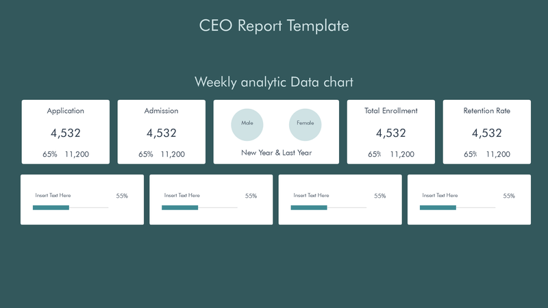 CEO Report Keynote Template