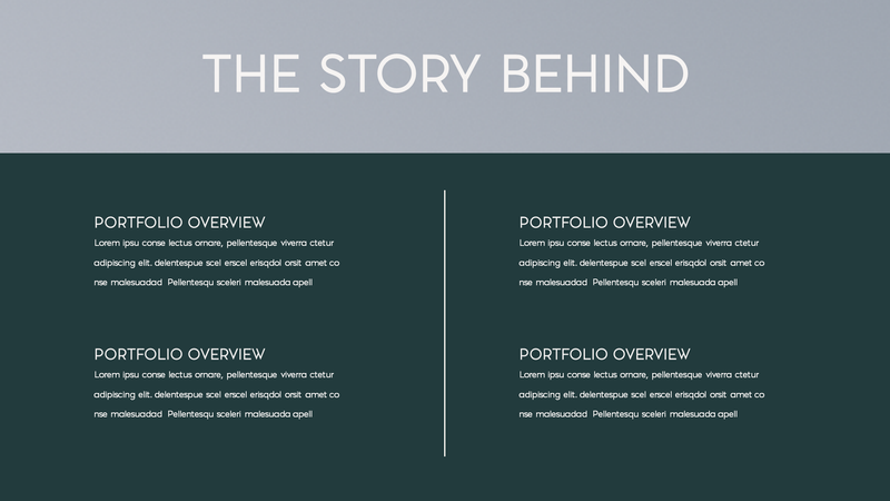 Portfolio Keynote Template