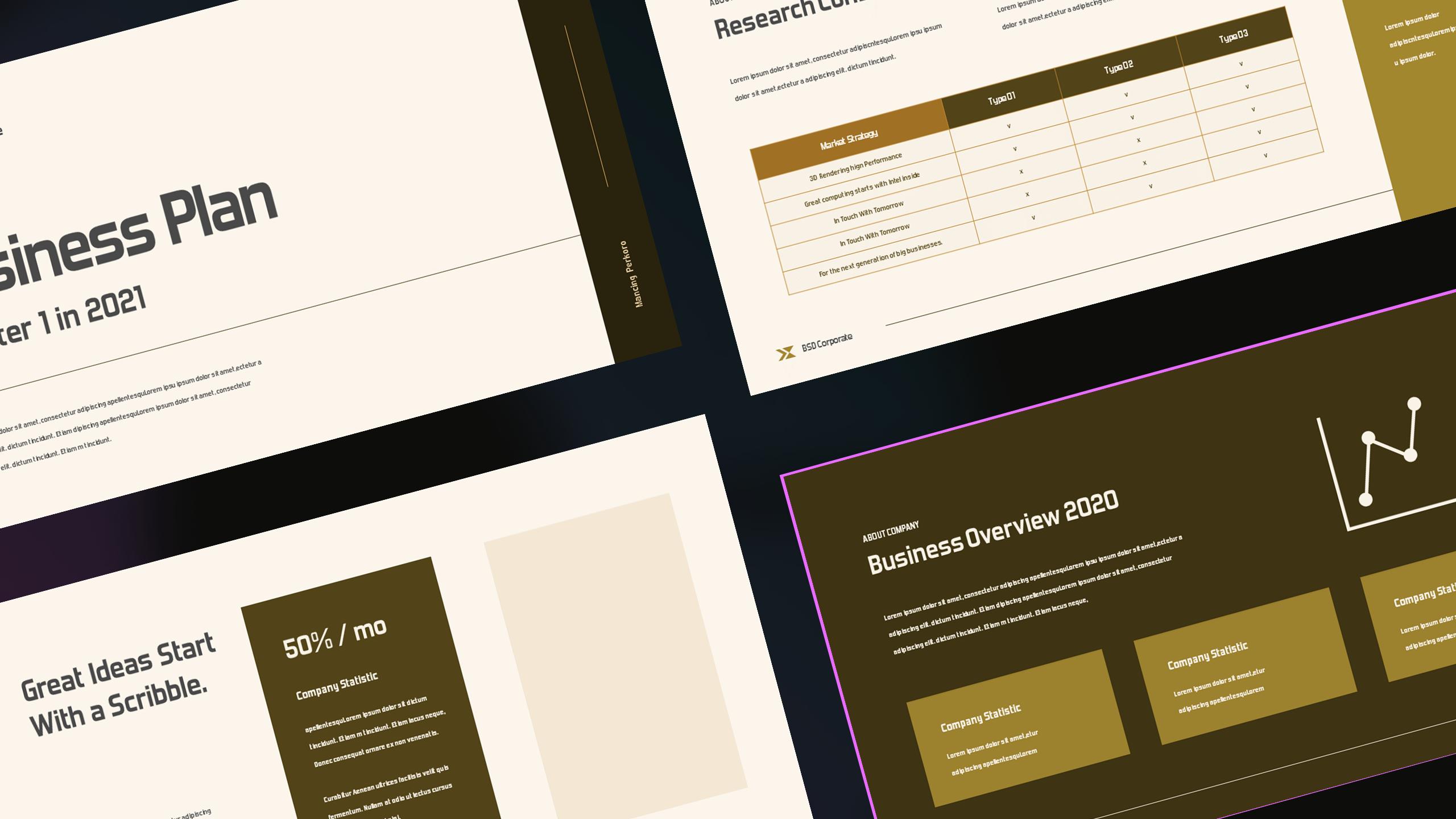 Business Plan Powerpoint Template