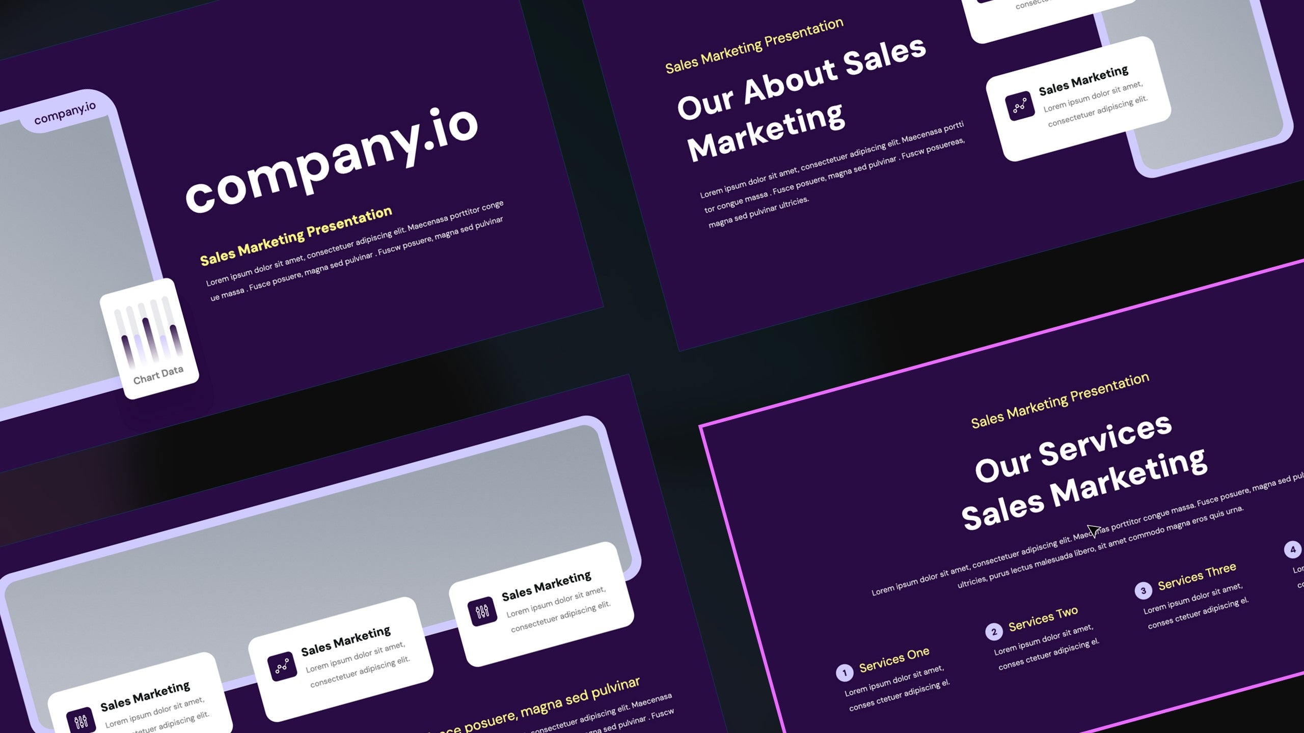 Resi.io - Sales & Marketing Keynote Template