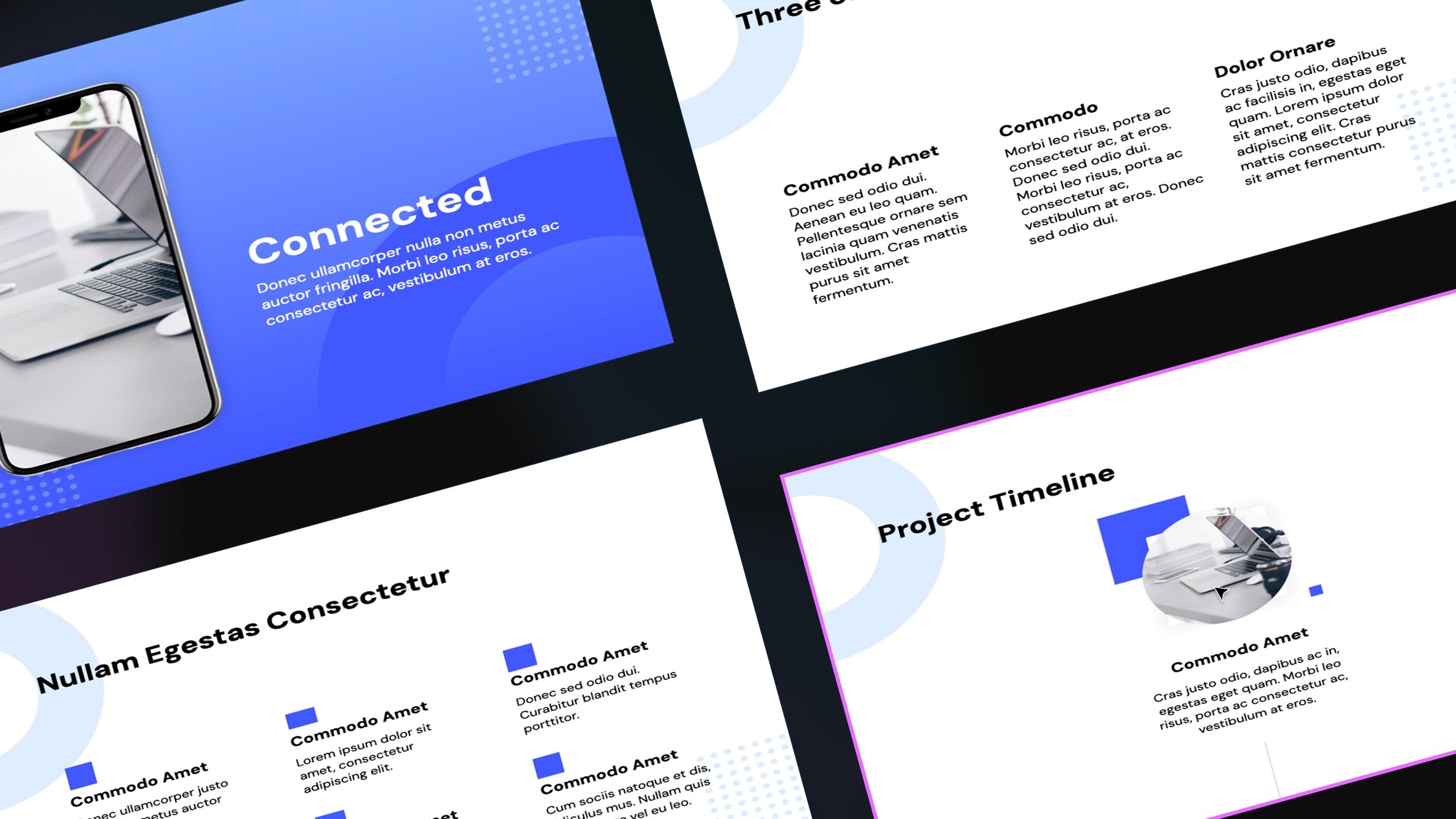 Connected PowerPoint Template