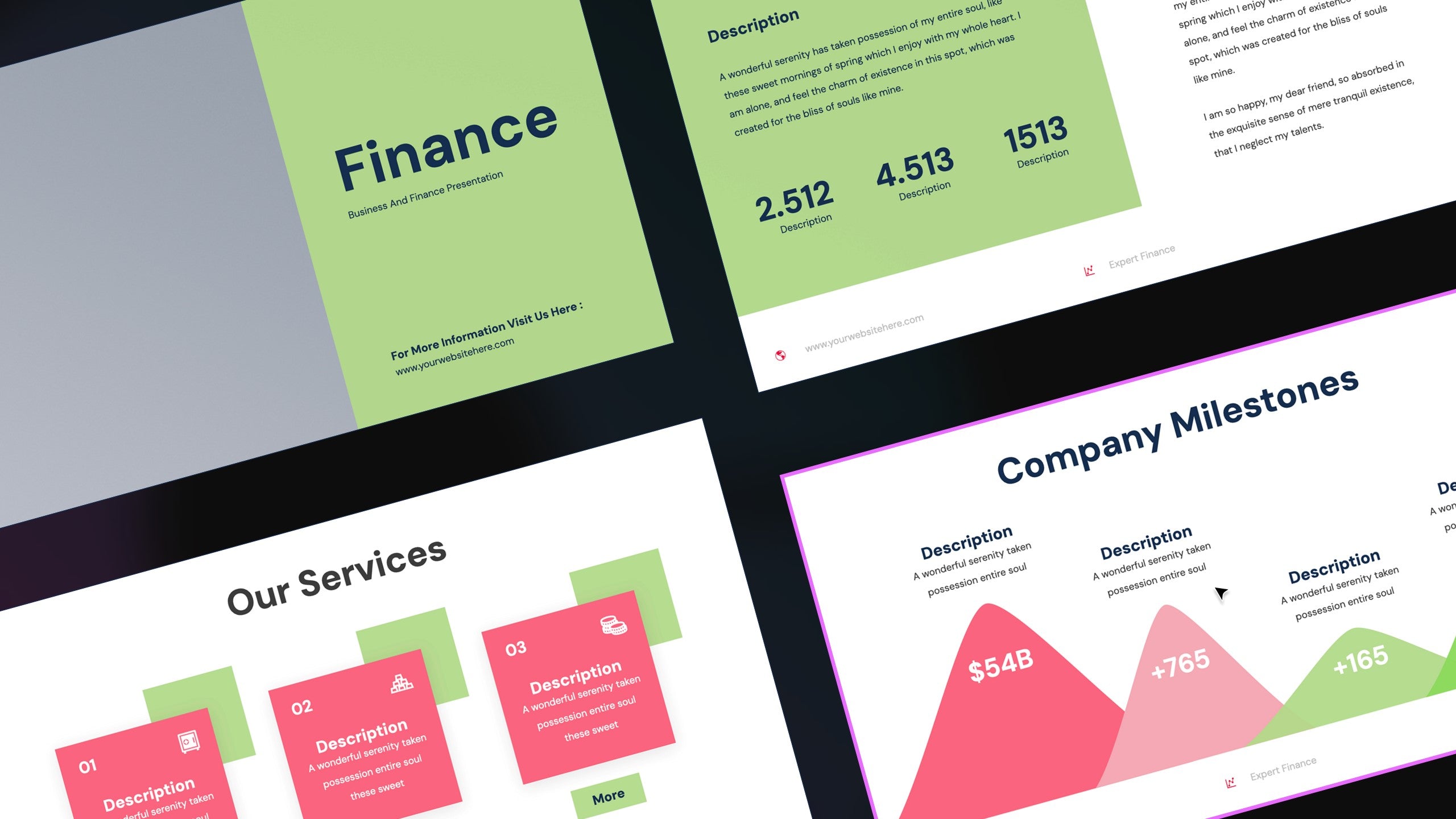 GoFinance - Sales Deck Keynote Template