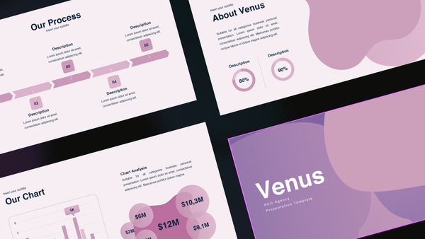 Venus - SEO Analysis Powerpoint Template