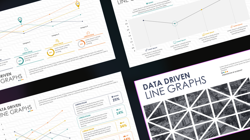 Data Driven Line Graphs