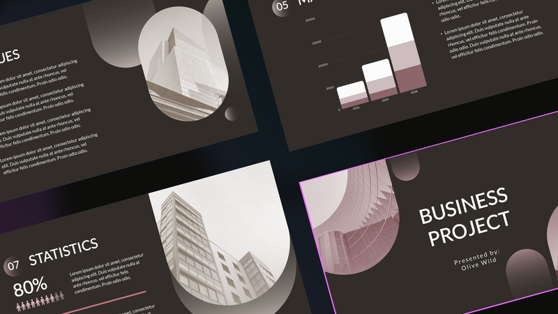 Minimal Professional Business Presentation