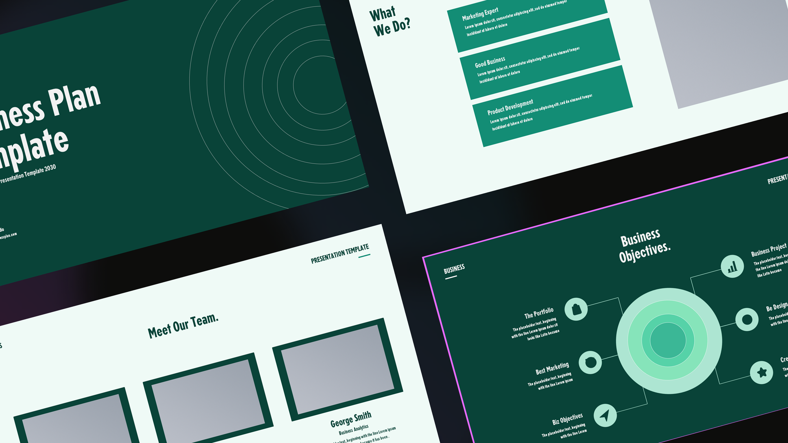 Business Plan Keynote Template