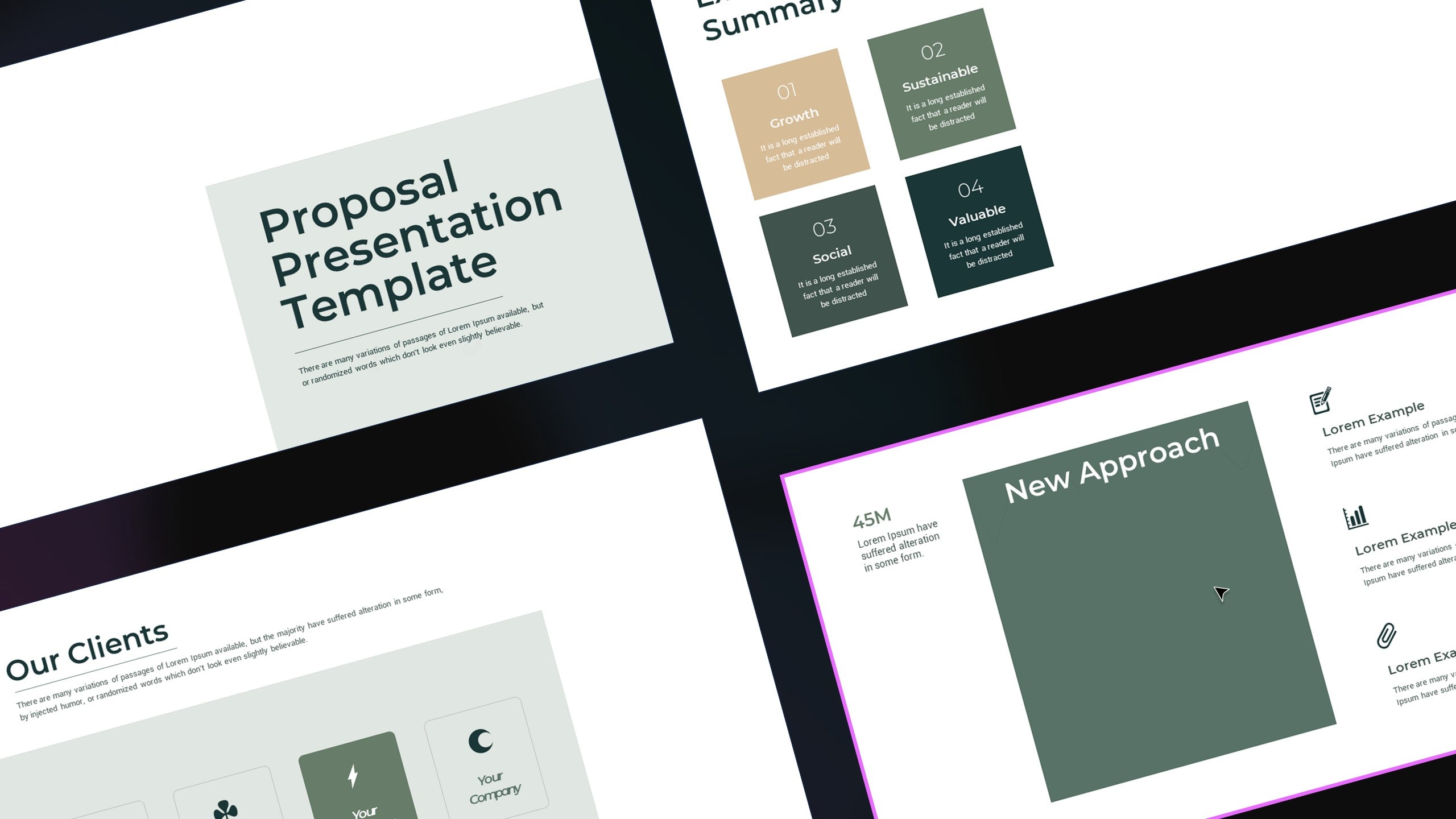 Proposal Presentation Template