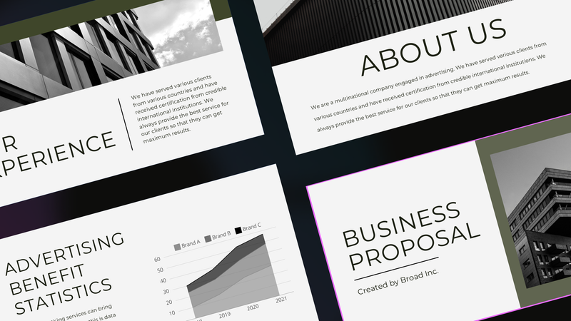 Simple Professional Business Presentation