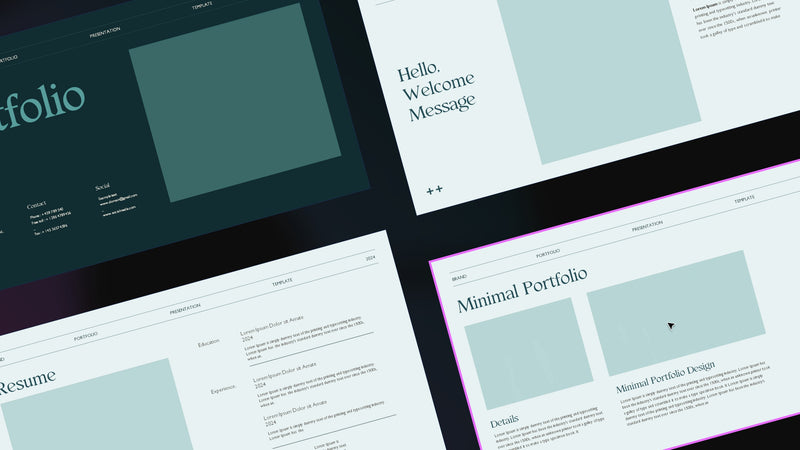 Portfolio Presentation Template