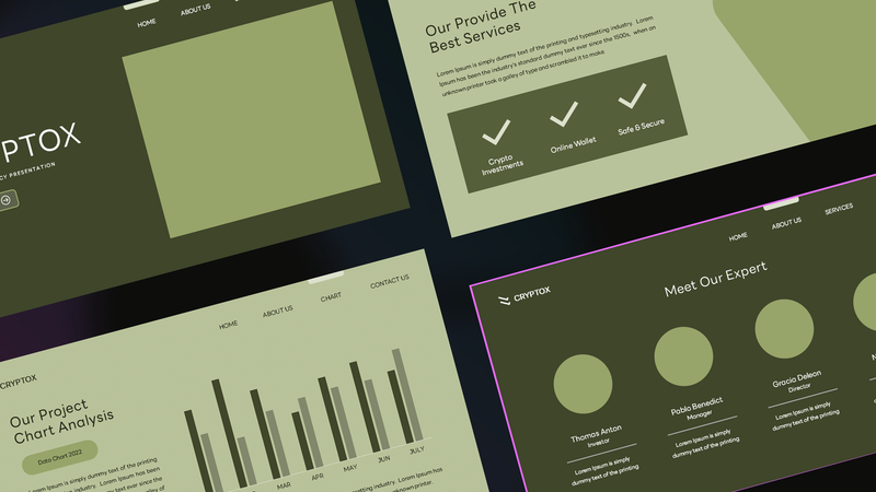 Cryptox – Cryptocurrency PowerPoint Template