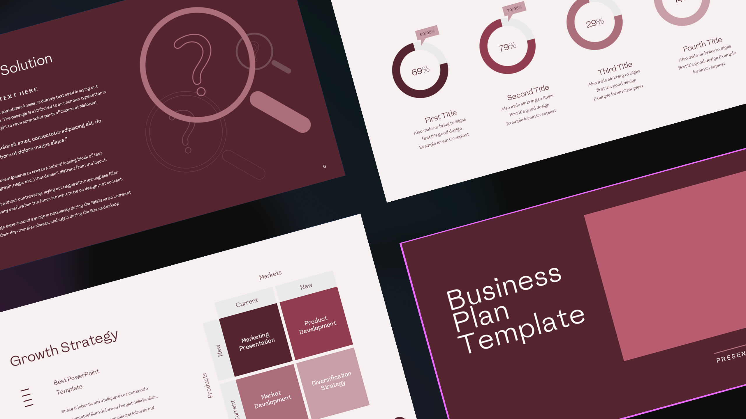 Business Plan PowerPoint Presentation