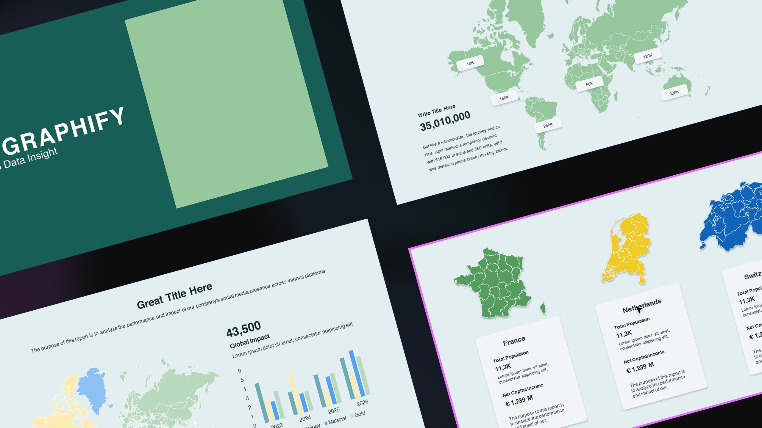 World Map Data Insight Presentation