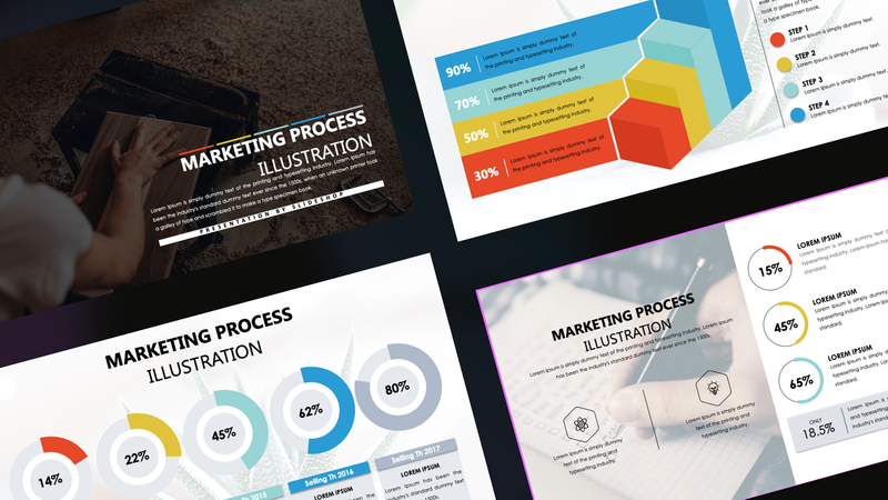 Marketing Process Illustration