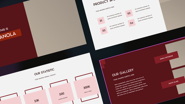 Manola Pitch Deck Keynote Presentation