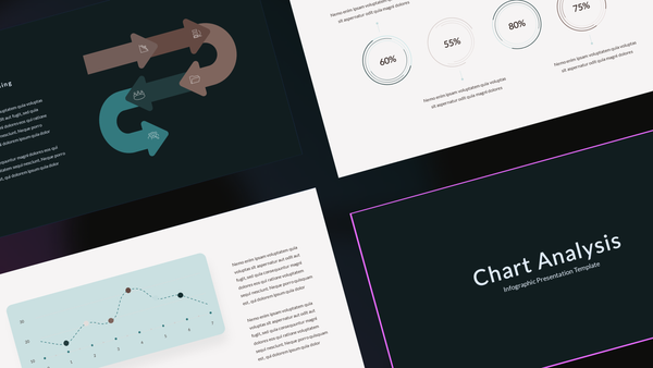 Chart Analysis Infographic - Powerpoint Template
