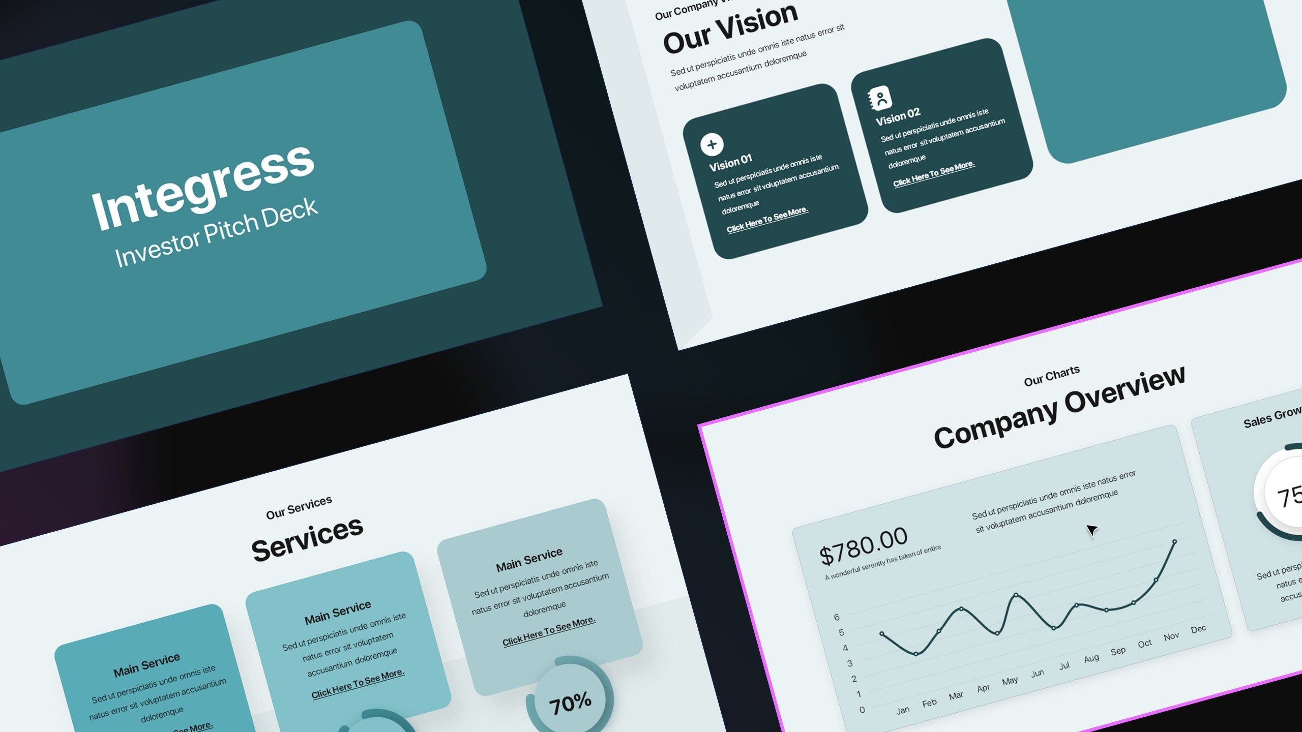 Integress – Investor Pitch Deck PPT Template