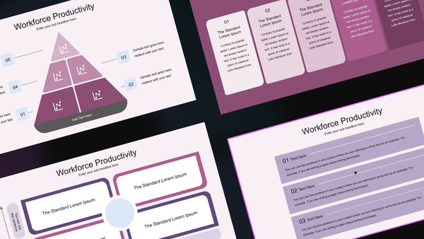 Workforce Productivity Keynote Template