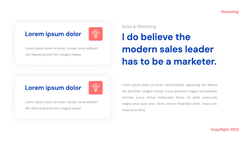 Upsale - Sales & Marketing Powerpoint Template