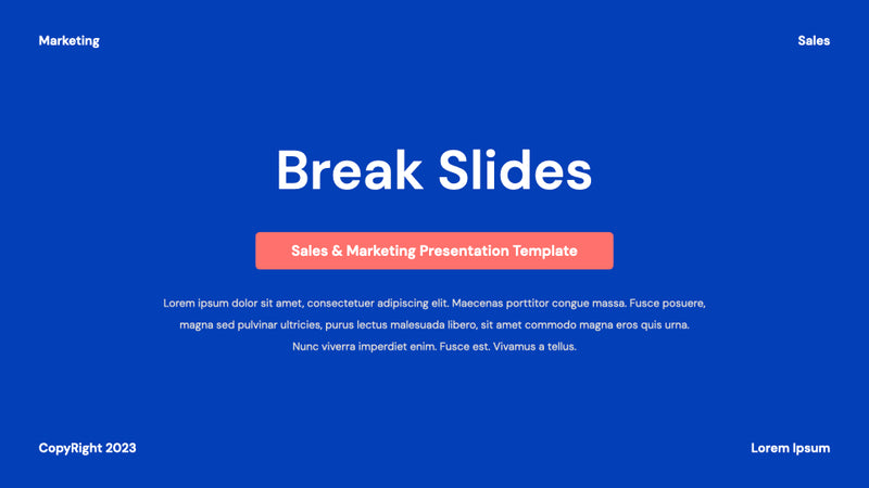 Upsale - Sales & Marketing Powerpoint Template