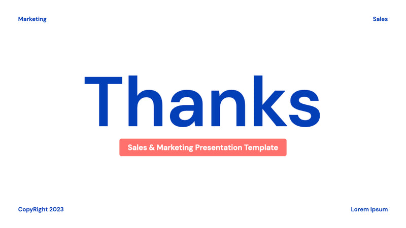 Upsale - Sales & Marketing Powerpoint Template