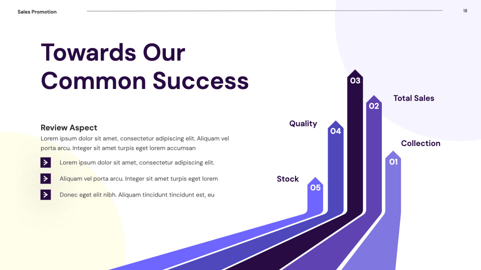 Uption Sales Promotion PowerPoint Template