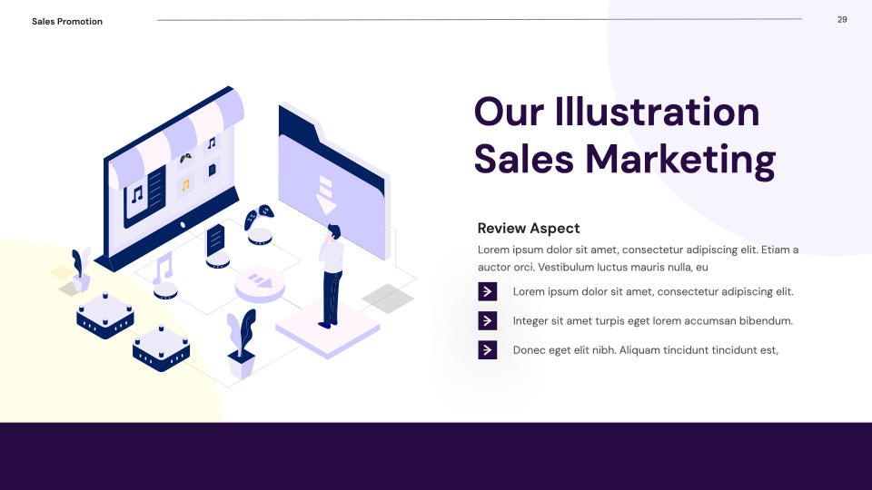 Uption Sales Promotion PowerPoint Template