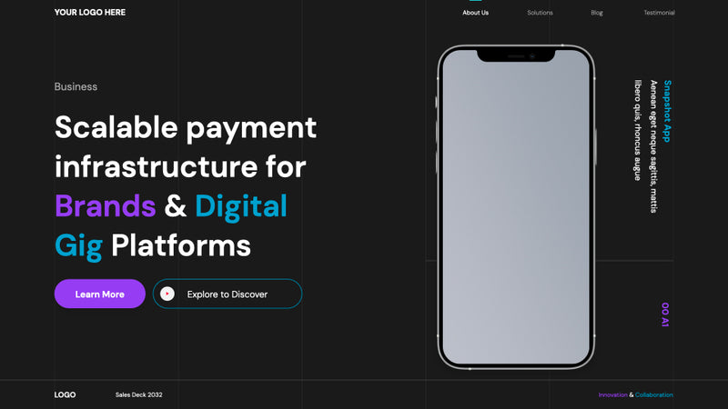 Xendi - PowerPoint Sales Deck